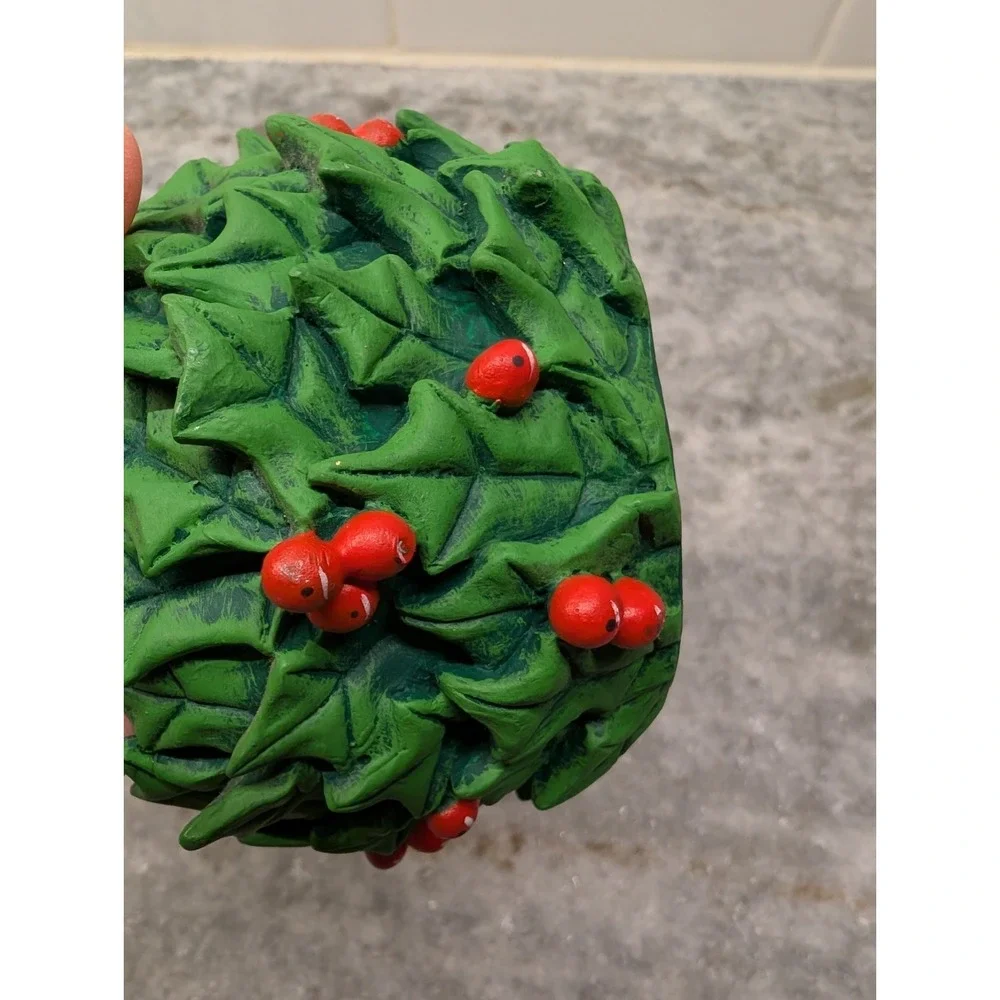 Dept 56 Holly Days‎ Votive Christmas Candle Holder